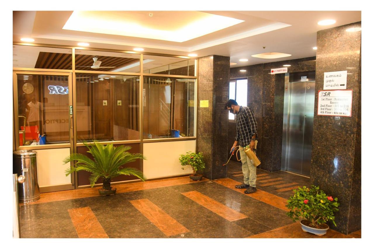 Hotel Sr Tiruchendur Tiruchchendūr Exteriér fotografie