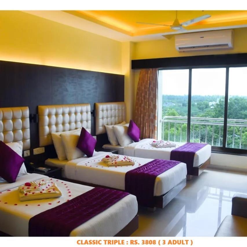 Hotel Sr Tiruchendur Tiruchchendūr Exteriér fotografie